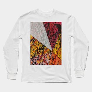 Corner Splatter # 13 Long Sleeve T-Shirt